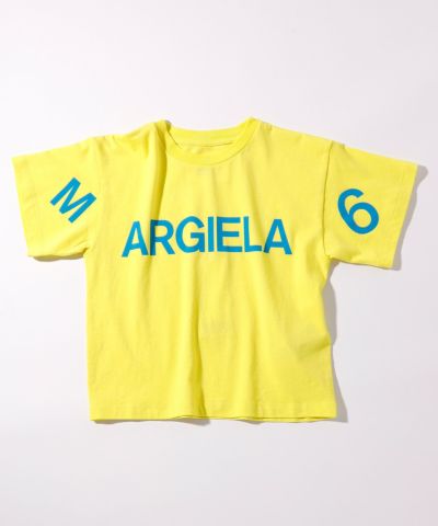 MM6 Maison Margiela(エムエム6 メゾン マルジェラ)Kids & Junior ブランドロゴ半袖Tシャツカットソー