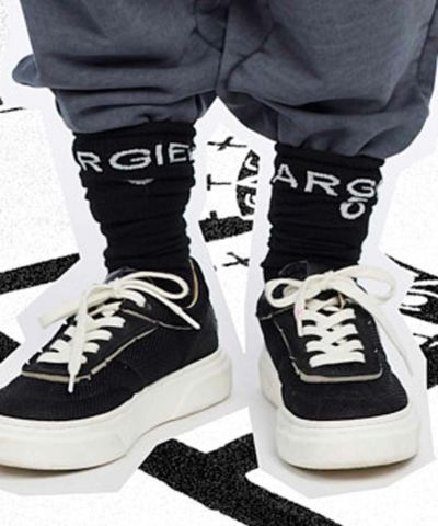 MM6 Maison Margiela(エムエム6 メゾン マルジェラ)Kids & Junior ブランドロゴソックス