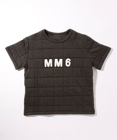 MM6 Maison Margiela(エムエム6 メゾン マルジェラ)Kids & Junior ブランドロゴ半袖Tシャツカットソー