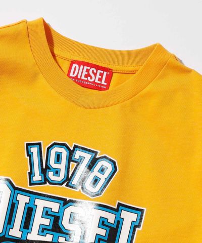 DIESEL(ディーゼル)Kids & Junior ブランドロゴ半袖Tシャツカットソー