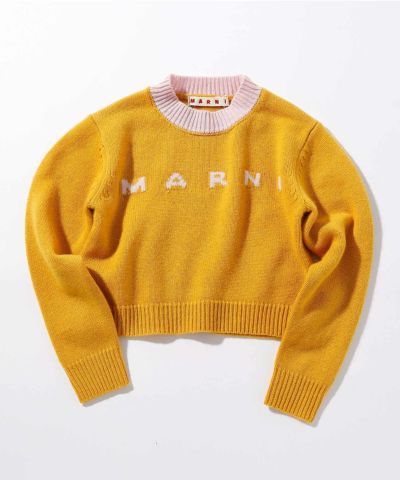 MARNI(マルニ)Kids & Junior ブランドロゴ長袖ニット