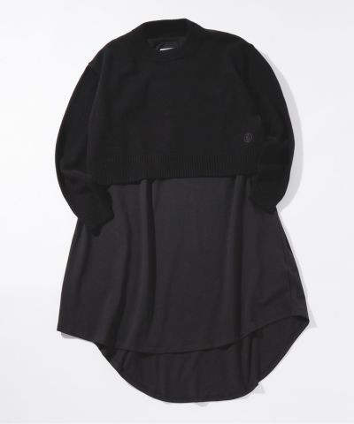MM6 Maison Margiela(エムエム6 メゾン マルジェラ)Kids & Junior 切替長袖ワンピース