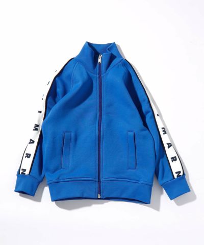 MARNI(マルニ)Kids & Junior 長袖ジップアップブランドロゴジャージ