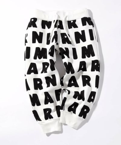 MARNI(マルニ)Kids & Junior ブランドロゴスウェットロングパンツ
