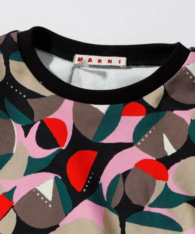 MARNI(マルニ)Kids & Junior 総柄長袖スウェットプルオーバー
