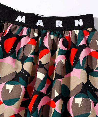 MARNI(マルニ)Kids & Junior 総柄ミディアムスカート