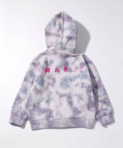 MARNI(マルニ)Kids & Junior タイダイ柄ジップアップフーディー