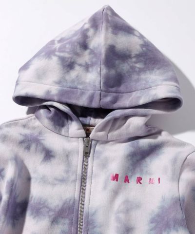 MARNI(マルニ)Kids & Junior タイダイ柄ジップアップフーディー