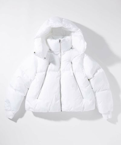 MM6 Maison Margiela(エムエム6 メゾン マルジェラ)Kids & Junior ジップアップショートダウンジャケット