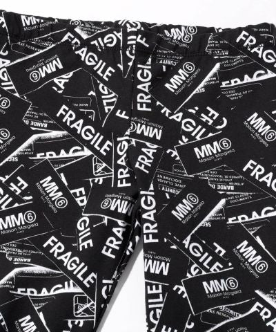 MM6 Maison Margiela(エムエム6 メゾン マルジェラ)Kids & Junior ブランドロゴロングレギンスパンツ
