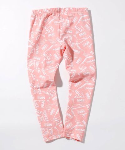 MM6 Maison Margiela(エムエム6 メゾン マルジェラ)Kids & Junior ブランドロゴロングレギンスパンツ