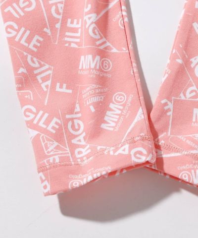 MM6 Maison Margiela(エムエム6 メゾン マルジェラ)Kids & Junior ブランドロゴロングレギンスパンツ