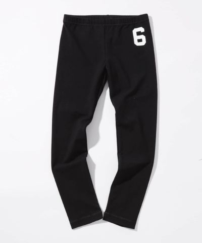MM6 Maison Margiela(エムエム6 メゾン マルジェラ)Kids & Junior ロゴプリントロングレギンスパンツ