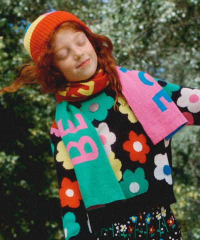 STELLA McCARTNEY(ステラマッカートニー)Kids & Junior カラフルニット帽子