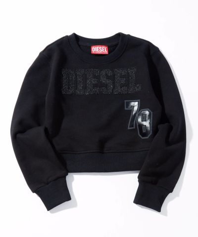 DIESEL(ディーゼル)Kids & Junior ブランドロゴプルオーバースウェット