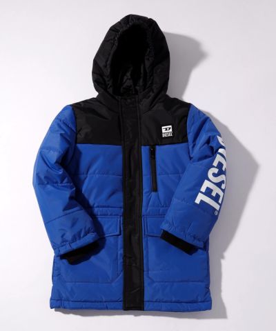 DIESEL(ディーゼル)Kids & Junior ブランドロゴベンチコートアウター