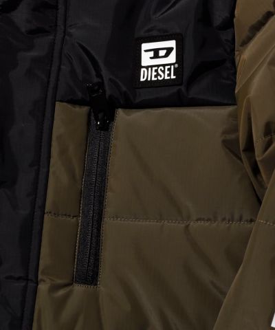 DIESEL(ディーゼル)Kids & Junior ブランドロゴベンチコートアウター