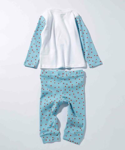 STELLA McCARTNEY(ステラマッカートニー)Baby アニマルセットアップ長袖スウェットロングパンツ