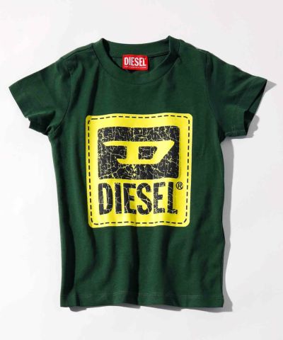 DIESEL(ディーゼル)Kids & Junior ブランドロゴ半袖Tシャツカットソー