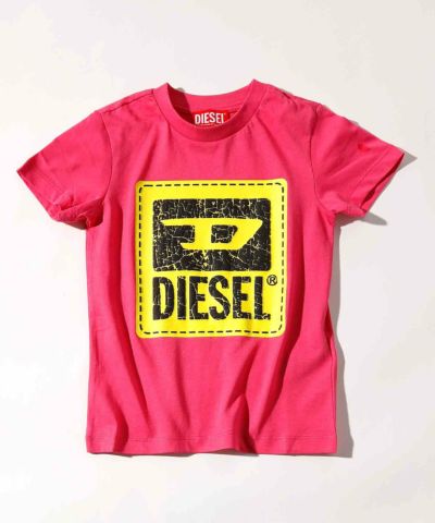 DIESEL(ディーゼル)Kids & Junior ブランドロゴ半袖Tシャツカットソー