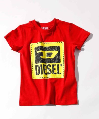 DIESEL(ディーゼル)Kids & Junior ブランドロゴ半袖Tシャツカットソー