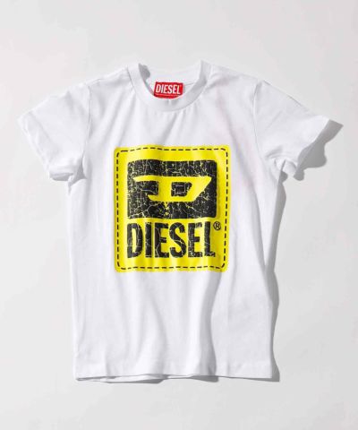 DIESEL(ディーゼル)Kids & Junior ブランドロゴ半袖Tシャツカットソー