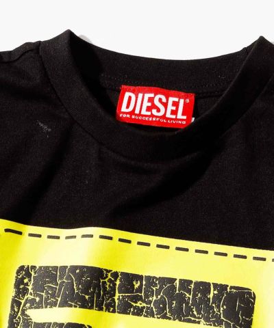 DIESEL(ディーゼル)Kids & Junior ブランドロゴ半袖Tシャツカットソー