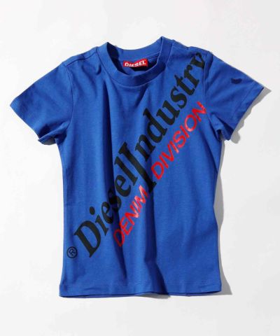 DIESEL(ディーゼル)Kids & Junior ブランドロゴ半袖Tシャツカットソー
