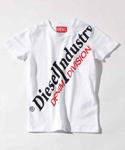 DIESEL(ディーゼル)Kids & Junior ブランドロゴ半袖Tシャツカットソー
