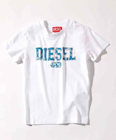 DIESEL(ディーゼル)Kids & Junior ブランドロゴ半袖Tシャツカットソー