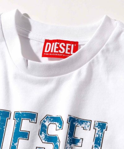 DIESEL(ディーゼル)Kids & Junior ブランドロゴ半袖Tシャツカットソー
