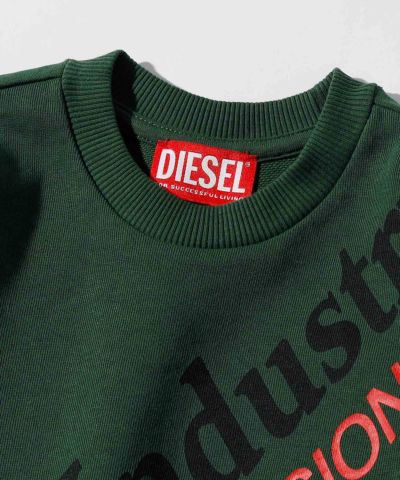 DIESEL(ディーゼル)Kids & Junior ブランドロゴ長袖スウェットプルオーバー