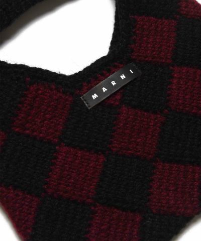 MARNI(マルニ)Kids & Junior MW84F - DIAMOND CROCHET BORSA ダイヤモンドクロシェ かぎ針編みハンドバッグ