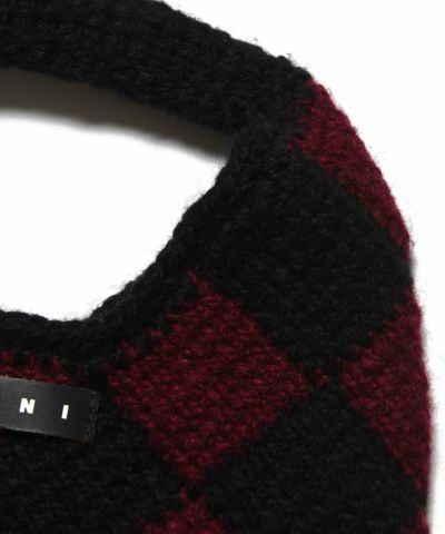 MARNI(マルニ)Kids & Junior MW84F - DIAMOND CROCHET BORSA ダイヤモンドクロシェ かぎ針編みハンドバッグ