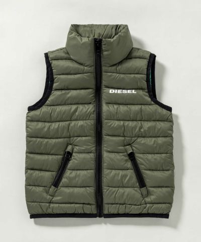 DIESEL(ディーゼル)Kids & Junior ジップアップダウンベストジャケット