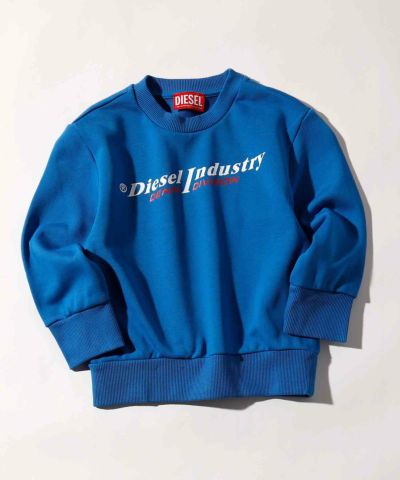 DIESEL(ディーゼル)Kids & Junior ブランドロゴ長袖スウェットプルオーバー
