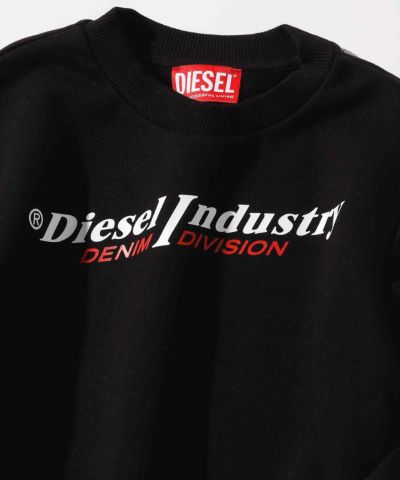 DIESEL(ディーゼル)Kids & Junior ブランドロゴ長袖スウェットプルオーバー
