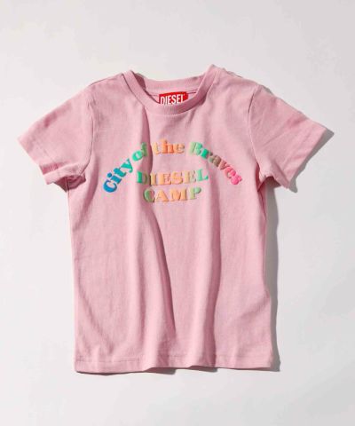 DIESEL(ディーゼル)Kids & Junior ブランドロゴ半袖Tシャツカットソー