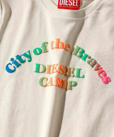DIESEL(ディーゼル)Kids & Junior ブランドロゴ半袖Tシャツカットソー