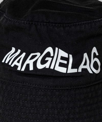 MM6 Maison Margiela(エムエム6 メゾン マルジェラ) Kids & Junior ブランドロゴバケットハット帽子