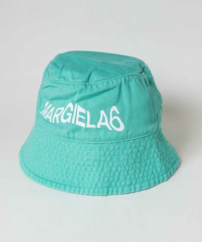 MM6 Maison Margiela(エムエム6 メゾン マルジェラ) Kids & Junior ブランドロゴバケットハット帽子