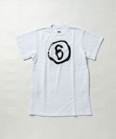 MM6 Maison Margiela(エムエム6 メゾン マルジェラ) Kids & Junior ブランドロゴ半袖Tシャツワンピース
