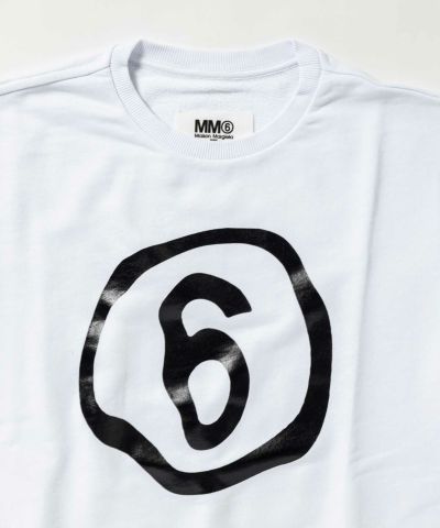 MM6 Maison Margiela(エムエム6 メゾン マルジェラ) Kids & Junior ブランドロゴ半袖Tシャツワンピース