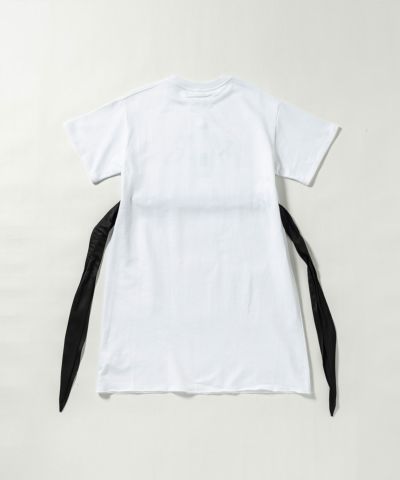 MM6 Maison Margiela(エムエムシックス)Kids & Junior ブランドロゴ半袖リボンワンピース