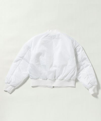 MM6 Maison Margiela(エムエム6 メゾン マルジェラ) Kids & Junior ワンポイントブランドロゴジップアップジャケットブルゾン