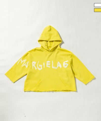 MM6 Maison Margiela(エムエムシックス)Kids & Junior ブランドロゴフーディーパーカー