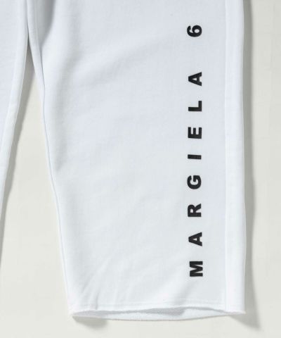 MM6 Maison Margiela(エムエム6 メゾン マルジェラ) Kids & Junior ブランドロゴストレートスウェットパンツ