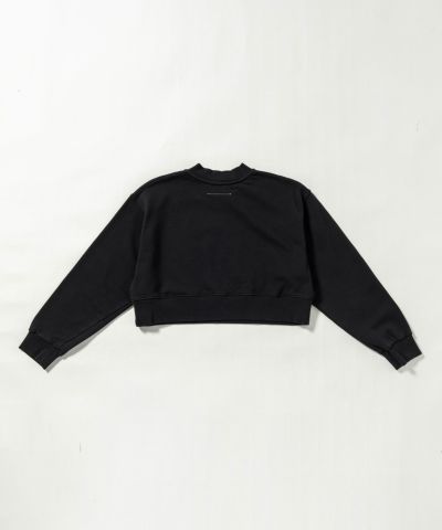 MM6 Maison Margiela(エムエム6 メゾン マルジェラ) Kids & Junior ブランドロゴ長袖スウェットプルオーバー