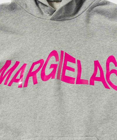 MM6 Maison Margiela(エムエム6 メゾン マルジェラ) Kids & Junior ブランドロゴフーディーパーカー