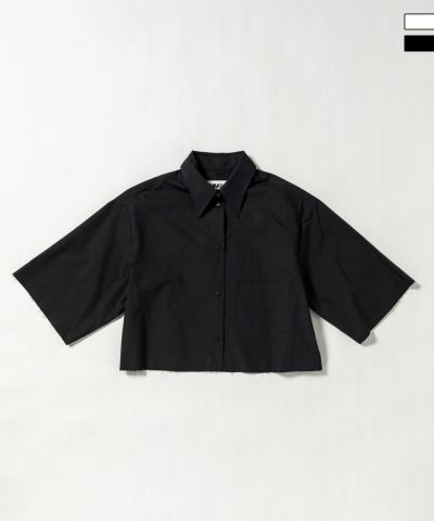 MM6 Maison Margiela(エムエムシックス)Kids & Junior ブランドロゴバックプリントシャツ